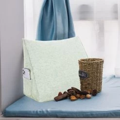 VERCART Coussin De Lecture, Oreiller Traversin Soutien Dorsal, Triangulaire Coussin à Coins, Gros Coussin Canapé, Coussin Tête De Lit Dossier, Oreiller De Repos Cale Dos En Lin Ivoire 45CM 9 VERCART Coussin De Lecture, Oreiller Traversin Soutien Dorsal, Triangulaire Coussin à Coins, Gros Coussin Canapé, Coussin Tête De Lit Dossier, Oreiller De Repos Cale Dos En Lin Ivoire 45CM -France Coussin et housse de coussin Soldes Boutique 52556764 5