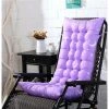 BENOBBY KIDS Coussin De Chaise Berçante, Coussin De Chaise Longue à Dossier Haut, Coussin Fauteuil Jardin Epaissi, Rocking Chair Coussin 3D, Coussin Pour Chaise à Bascule, Fauteuil, Sièges D'auto (Etoile Lune Violet Lavande, 15.8x43x3.2 Inch)