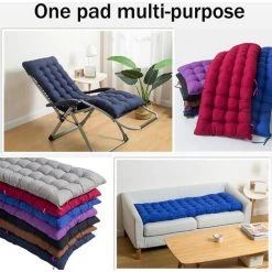 BENOBBY KIDS Coussin De Chaise Berçante, Coussin De Chaise Longue à Dossier Haut, Coussin Fauteuil Jardin Epaissi, Rocking Chair Coussin 3D, Coussin Pour Chaise à Bascule, Fauteuil, Sièges D'auto (Etoile Lune Violet Lavande, 15.8x43x3.2 Inch) -France Coussin et housse de coussin Soldes Boutique 52720763 5