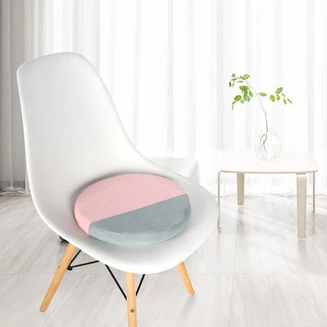 BENOBBY KIDS Coussin De Chaise Doux, Lavable, Pour Maison, Bureau, Terrasse, Intérieur Et Extérieur (33 X 33 X 4 Cm, Poudre + Gris) 4 BENOBBY KIDS Coussin De Chaise Doux, Lavable, Pour Maison, Bureau, Terrasse, Intérieur Et Extérieur (33 X 33 X 4 Cm, Poudre + Gris) – Image 4