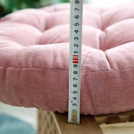 BENOBBY KIDS Coussin De Chaise Rond Rembourré De 8 Cm D'épaisseur Pour Intérieur Ou Extérieur, Jardin, Terrasse, Cuisine Et Bureau (lac Bleu,55x55cm) 5 BENOBBY KIDS Coussin De Chaise Rond Rembourré De 8 Cm D'épaisseur Pour Intérieur Ou Extérieur, Jardin, Terrasse, Cuisine Et Bureau (lac Bleu,55x55cm) – Image 5