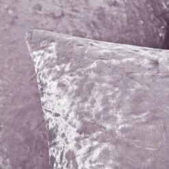 Deconovo Lot De 2 Housses De Coussin Décoratives En Velours, 30x51 Cm, Violet Clair - Violet Clair -France Coussin et housse de coussin Soldes Boutique 53049052 3