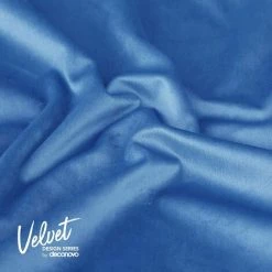 Deconovo Lot De 2 Housses De Coussin Decoration Canapé Decoratif En Velours, 41x41 Cm, Bleu - Bleu -France Coussin et housse de coussin Soldes Boutique 53103170 5