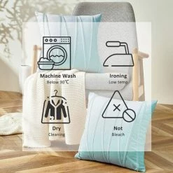 Housse De Coussin Triomphe 45x45 Decoratifs Pour Canapes, En Velours Brillant, 2 Pièces Housses Coussin Bleu Ciel Avec Rayure 3D De Surface,Deco Garcon Enfant Chambre, Style Scandinave(Bleu Clair) 9 Housse De Coussin Triomphe 45x45 Decoratifs Pour Canapes, En Velours Brillant, 2 Pièces Housses Coussin Bleu Ciel Avec Rayure 3D De Surface,Deco Garcon Enfant Chambre, Style Scandinave(Bleu Clair) -France Coussin et housse de coussin Soldes Boutique 53346415 5