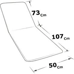 EMMEVI Coussin De Transat Pliant Douce Housse De Place Chaise Longue Motif Maritime -France Coussin et housse de coussin Soldes Boutique 53551641 4