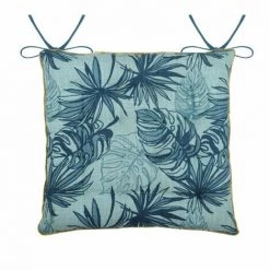 LOVELY CASA Coussin De Chaise Longbeach Bleu