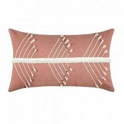 LOVELY CASA Coussin Rectangulaire Plumeria Rose Pêche 5 LOVELY CASA Coussin Rectangulaire Plumeria Rose Pêche -France Coussin et housse de coussin Soldes Boutique 53566050 3