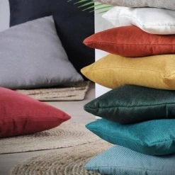 LOVELY CASA Coussin (50 Cm) Copenhague Gris Anthracite -France Coussin et housse de coussin Soldes Boutique 53566051 3