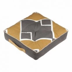 LOVELY CASA Coussin De Sol (45 Cm) Alabama Gris Anthracite