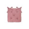 ATMOSPHERA Coussin De Chaise Carré Datara 5 Points Rose Clair