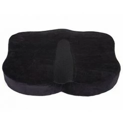 NOVA Coussin De Siège Pour Chaises De Voiture En Revêtement En Velours Noir En Mousse De Mémoire -France Coussin et housse de coussin Soldes Boutique 53577765 3
