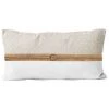 Coussin En Coton 32X50 Cm CANDICE, Par Soleil D'Ocre - Ecru