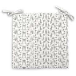 Dessus De Chaise 40X40X5 Cm Outdoor PAON Blanc, Par Soleil D'Ocre - Blanc