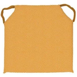 Dessus De Chaise 40X40X4 Cm PAON Curry, Par Soleil D'Ocre - Jaune
