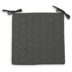 Dessus De Chaise 40X40X5 Cm Outdoor PAON Ardoise, Par Soleil D'Ocre - Gris