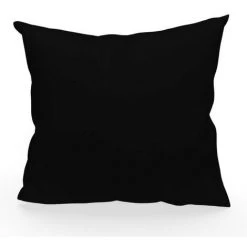 SOLEIL D'OCRE Housse De Coussin 60x60 Cm ALIX Noir - Noir