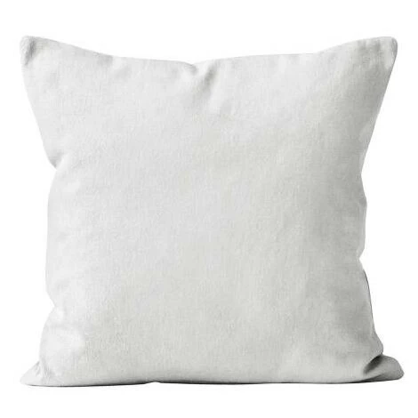 SOLEIL D'OCRE Housse De Coussin 60x60 Cm ALIX Blanc - Blanc 2 SOLEIL D'OCRE Housse De Coussin 60x60 Cm ALIX Blanc - Blanc – Image 2