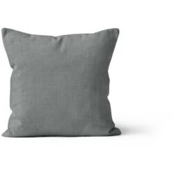 Housse De Coussin Lin 60x60 Cm LINEN Gris, Par Soleil D'Ocre - Gris
