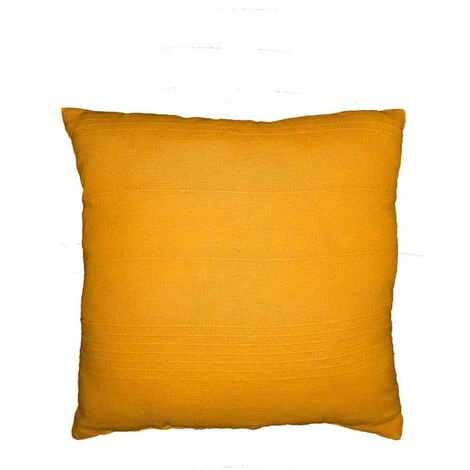 Housse De Coussin 40x40 Cm ADELE Moutarde, Par Soleil D'Ocre - Jaune 1 Housse De Coussin 40x40 Cm ADELE Moutarde, Par Soleil D'Ocre - Jaune