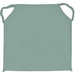 Dessus De Chaise En Coton Lavé SPIRIT Vert Eau, Par Soleil D'Ocre - Vert