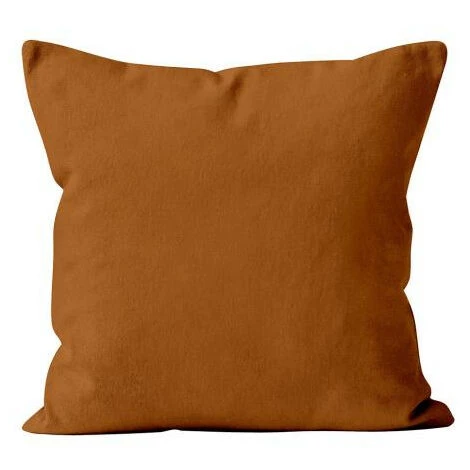 Coussin Déhoussable 40x40 Cm ALIX Ocre, Par SOLEIL D'OCRE - Ocre 2 Coussin Déhoussable 40x40 Cm ALIX Ocre, Par SOLEIL D'OCRE - Ocre – Image 2