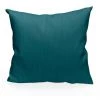 Housse De Coussin En Velours 40x40 Cm VELVET Bleu Canard, Par Soleil D'ocre - Bleu