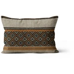 Housse De Coussin En Velours 32x50 Cm VELVET N02, Par Soleil D'ocre - Ecru