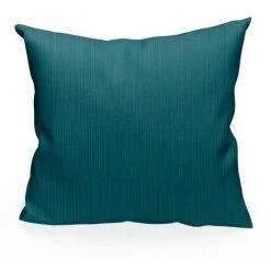 Housse De Coussin En Velours 60x60 Cm VELVET Bleu Canard, Par Soleil D'ocre - Bleu