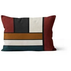 Housse De Coussin En Velours 32x50 Cm VELVET T02, Par Soleil D'ocre - Orange