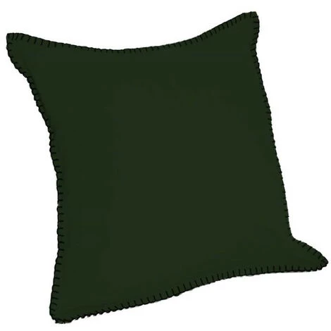 Coussin En Coton Lavé 40x40 Cm SPIRIT Kaki, Par Soleil D'Ocre - Vert 1 Coussin En Coton Lavé 40x40 Cm SPIRIT Kaki, Par Soleil D'Ocre - Vert