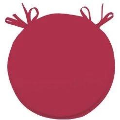 SOLEIL D'OCRE Dessus De Chaise Bistrot 40 Cm ALIX Framboise - Framboise