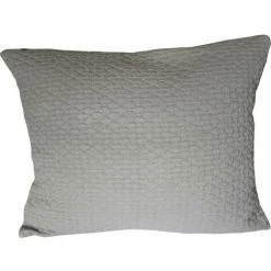 TOISON D'OR Housse De Coussin En Coton Lavé 45x45 Cm BROOKLIN Ficelle, Par Toison D'or - Ecru