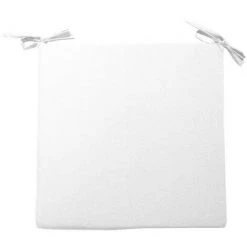 Dessus De Chaise Outdoor Imperméabilisé ALIX Blanc, Par Soleil D'ocre - Blanc -France Coussin et housse de coussin Soldes Boutique 53607920 3