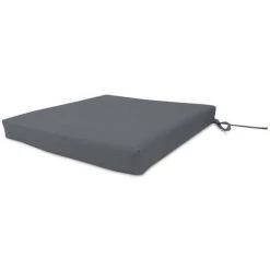 Dessus De Chaise Outdoor Imperméabilisé ALIX Anthracite, Par Soleil D'ocre - Anthracite