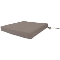 Dessus De Chaise Outdoor Imperméabilisé ALIX Moka, Par Soleil D'ocre - Marron