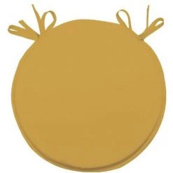 SOLEIL D'OCRE Dessus De Chaise Bistrot 40 Cm ALIX Jaune - Jaune