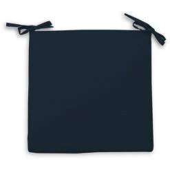 SOLEIL D'OCRE Dessus De Chaise 40x40 Cm ALIX Bleu Jean - Marine