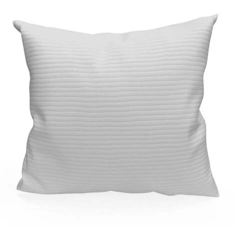 SOLEIL D'OCRE Housse De Coussin Léo Blanc 60x60 Cm - Blanc 1 SOLEIL D'OCRE Housse De Coussin Léo Blanc 60x60 Cm - Blanc