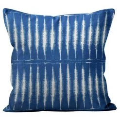 SOLEIL D'OCRE Coussin 40x40 Cm AZUR - Bleu