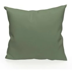 Housse De Coussin 40x40 Cm ALIX Vert Par Soleil D'ocre - Vert