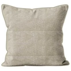 SOLEIL D'OCRE Coussin Déhoussable En Coton 40x40 Cm KHEOPS Taupe - Taupe