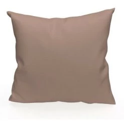 Housse De Coussin Unie 40x40 Cm ALIX Rose, Par Soleil D'ocre - Rose