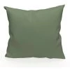 Housse De Coussin Unie 40x40 Cm ALIX Vert, Par Soleil D'ocre - Vert