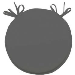 SOLEIL D'OCRE Dessus De Chaise Bistrot 40 Cm ALIX Gris - Gris