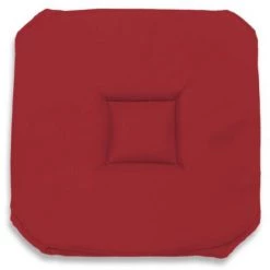 SOLEIL D'OCRE Dessus De Chaise Gobelin 40x40 Cm ALIX Rouge - Rouge