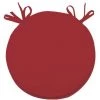 SOLEIL D'OCRE Dessus De Chaise Bistrot 40 Cm ALIX Rouge - Rouge