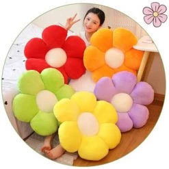 AIDUCHO Oreiller De Sol à Fleurs Mignon Coussin De Décoration Indie Oreiller Pour Filles Jouets En Peluche Pour Enfants Lecture De Coin Pour Regarder La Télévision (Orange, 30cm) 6 AIDUCHO Oreiller De Sol à Fleurs Mignon Coussin De Décoration Indie Oreiller Pour Filles Jouets En Peluche Pour Enfants Lecture De Coin Pour Regarder La Télévision (Orange, 30cm) -France Coussin et housse de coussin Soldes Boutique 53732460 2