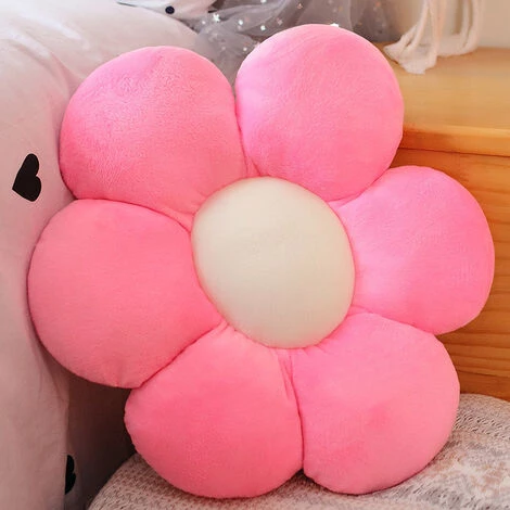 AIDUCHO Oreiller De Sol à Fleurs Mignon Coussin De Décoration Indie Oreiller Pour Filles Jouets En Peluche Pour Enfants Lecture De Coin Pour Regarder La Télévision (Rose, 30cm) 1 AIDUCHO Oreiller De Sol à Fleurs Mignon Coussin De Décoration Indie Oreiller Pour Filles Jouets En Peluche Pour Enfants Lecture De Coin Pour Regarder La Télévision (Rose, 30cm)