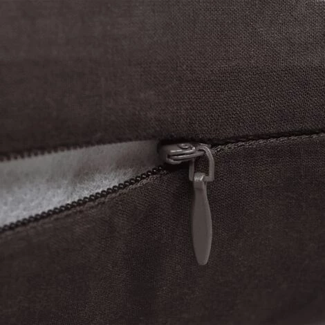 LANGRAY Housses De Coussin 4 Pcs Coton Marron 50x50 Cm Maison & Jardin 3 LANGRAY Housses De Coussin 4 Pcs Coton Marron 50x50 Cm Maison & Jardin – Image 3