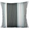 HOMEMAISON Coussin Outdoor Bayadère Gris 45 X 45 Cm - Gris